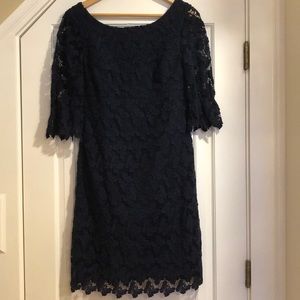 Lilly Pulitzer navy shift dress